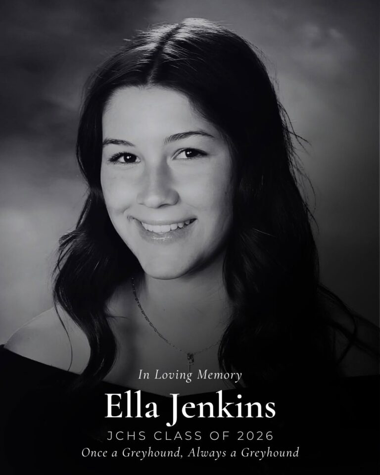 Ella Jenkins Obituary, Death - JCHS Class of 2026 Student Remembered as Forever a Greyhound
